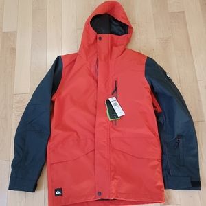 Men's quicksilver mission shell jacket XS